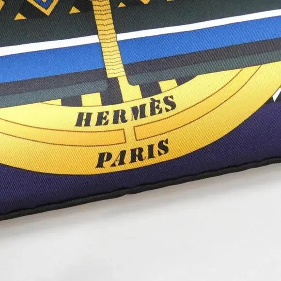HERMES Authentic Orange Scarf - Picture 2 of 5